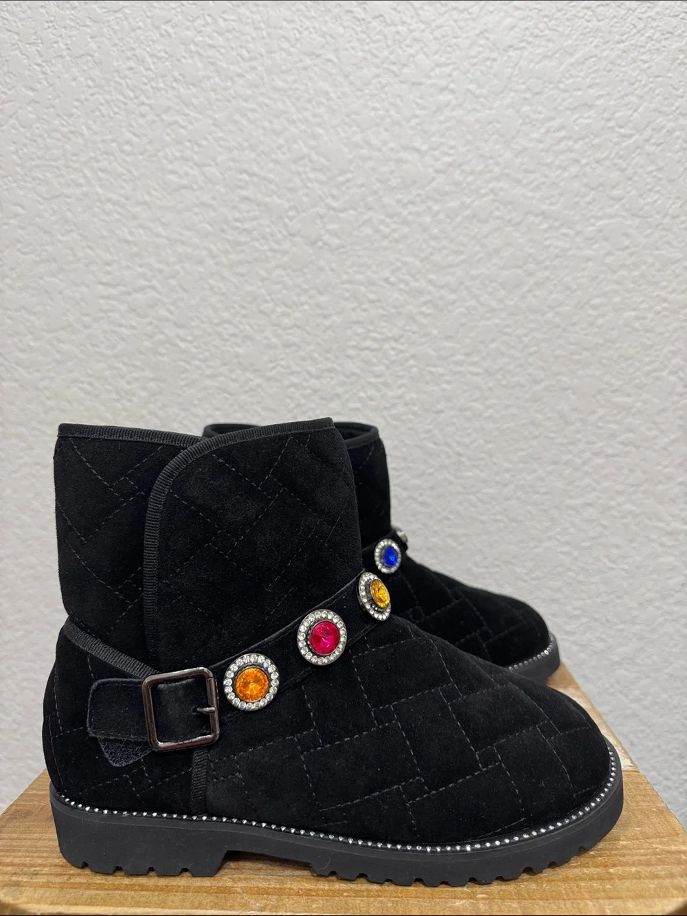 Kurt Geiger London Kids Mini Orson Suede Boots Size 5 NEE